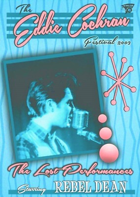 EDDIE COCHRAN - THE LOST PERFORMANCES - DVD von REBEL DEAN