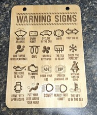 wood sign automotive humor car mechanic garag...