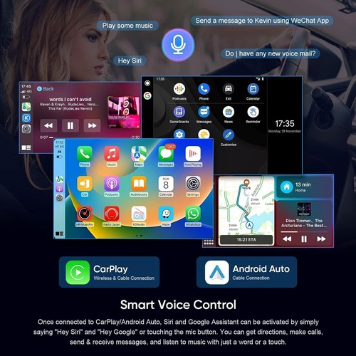 9" Android 14 Carplay Car Stereo Radio GPS Navi 4+64G For 2008-2009 Hummer H2 - Picture 8 of 20
