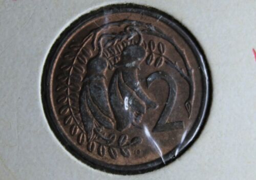 * 1967 NEW ZEALAND BAHAMAS ISLAND MULE 2 CENT LUSTEROUS AND SCARCE ERROR #CFK10 - Bild 3 von 10