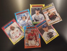 2024 Topps Heritage Baseball 1975 Design COMPLETE BASE SET (400 Cards)