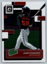2022 Optic Rated Prospects Baseball #RP-5 Jairo Pomares San Francisco Giants