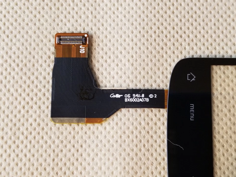 NEW HTC Touch Screen Digitizer Lens Part for WILDFIRE S GSM MARVAL A510e BLACK - Image 4 of 4