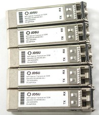 Lot of 5 JDSU SFP Optical Transceiver DDM JSH-42S3AR3 64P0524