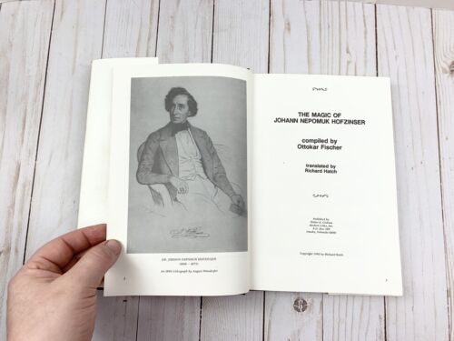 The Magic of J.N. Hofzinser Autographed By Richard Hatch Vintage Magic Book - Picture 3 of 7