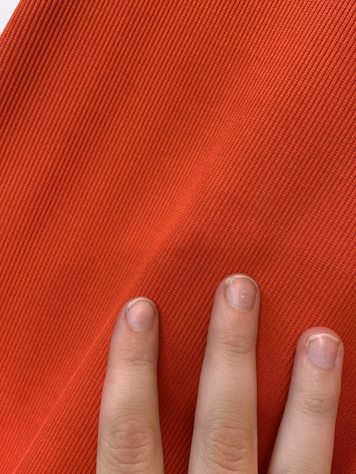 UNDERCOVER Maxi Abito Victoria Secret Arancione A Costine Elasticizzato Tg XS Spiaggia Estate