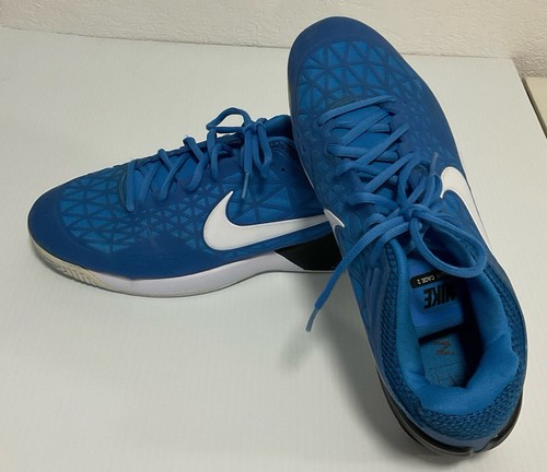 Nike Zoom Cage 2 Sportschuhe Herren Größe 11,5 Blau Sportlich Tennis Laufen - Bild 2 von 12