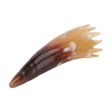 Comb Horn Shape Smoothly Appearance Portable Delicate Teeth Scalp Massager Brush
