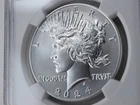 NobleSpirit 2024 Silver Peace Dollar Advanced Release NGC MS70 Uram Sig