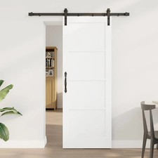Porta scorrevole Pino massello Moderna Interna Legno di per Corridoio vidaXL