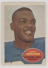 1960 Topps Lenny Moore #3 HOF 18re