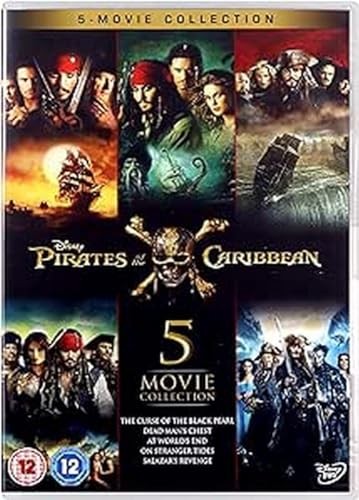 Pirates of the Caribbean 1-5 Boxset [DVD] - DVD  1QVG The Cheap Fast Free Post