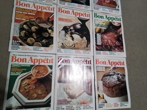 Vintage Lot of BON APPETIT MAGAZINES Year 1978, Good - Picture 3 of 3