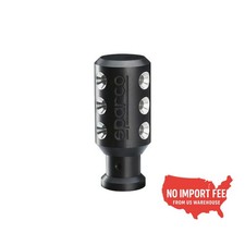 Sparco 03741bn01 Piuma Series Shift Knob Black Aluminum Universal Ship Us Sparco 03741bn01 Piuma Series Shift Knob Black Aluminum Universal Ship Us