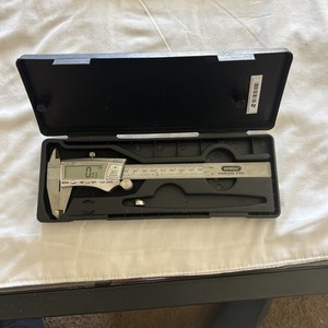 General Ultra-Tech Stainless Steel 6" Digital Fractional Caliper with Case