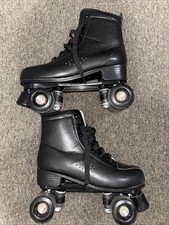 XUDREZ Unisex Roller Skates PU Leather Classic Adjustable High-top Roller Skates