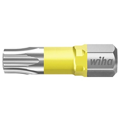 Wiha 41596 Torx-Bit T 30 Molybdän-Vanadium-Stahl gehärtet 5 St.