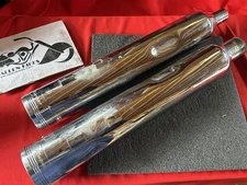 Harley Touring Milwaukee 8 Rinehart 4.5" Chrome Slip-On Mufflers