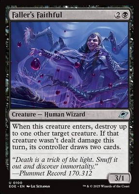 Faller's Faithful #100 | MTG | EOE | REGULAR | Lightly Played