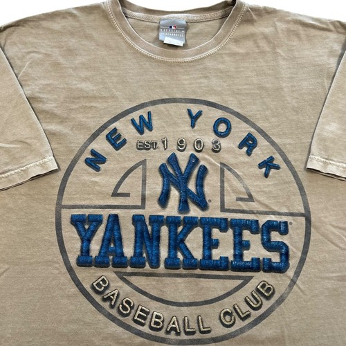 Vintage y2k MLB New York Yankees Baseball Club Graphic Shirt Size XL Streetwear