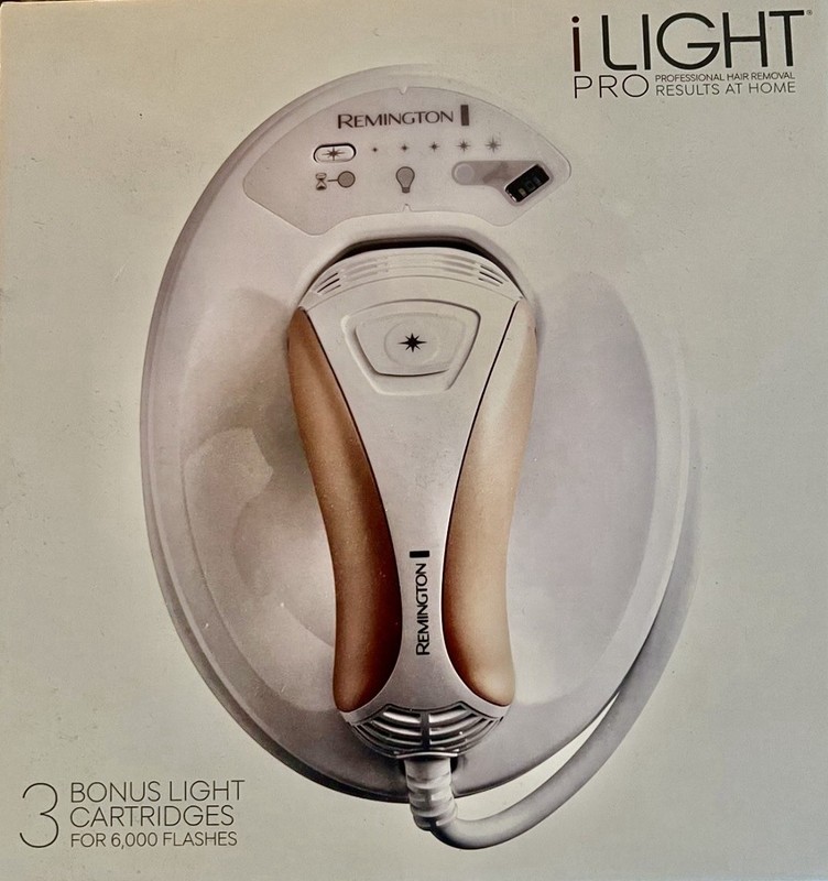 Remington iLIGHT Pro Professional IPL6000 Permanent Hair Removal System