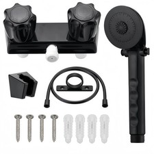 RV Shower Faucet with Showerhead  Hose Outdoor Non-Metallic RV Shower Kit, O...