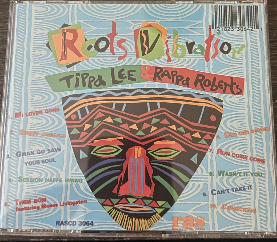 Tippa Lee Rappa Robert Roots Vibration CD RAS Records RASCD3064 Reggae - Image 3 of 3