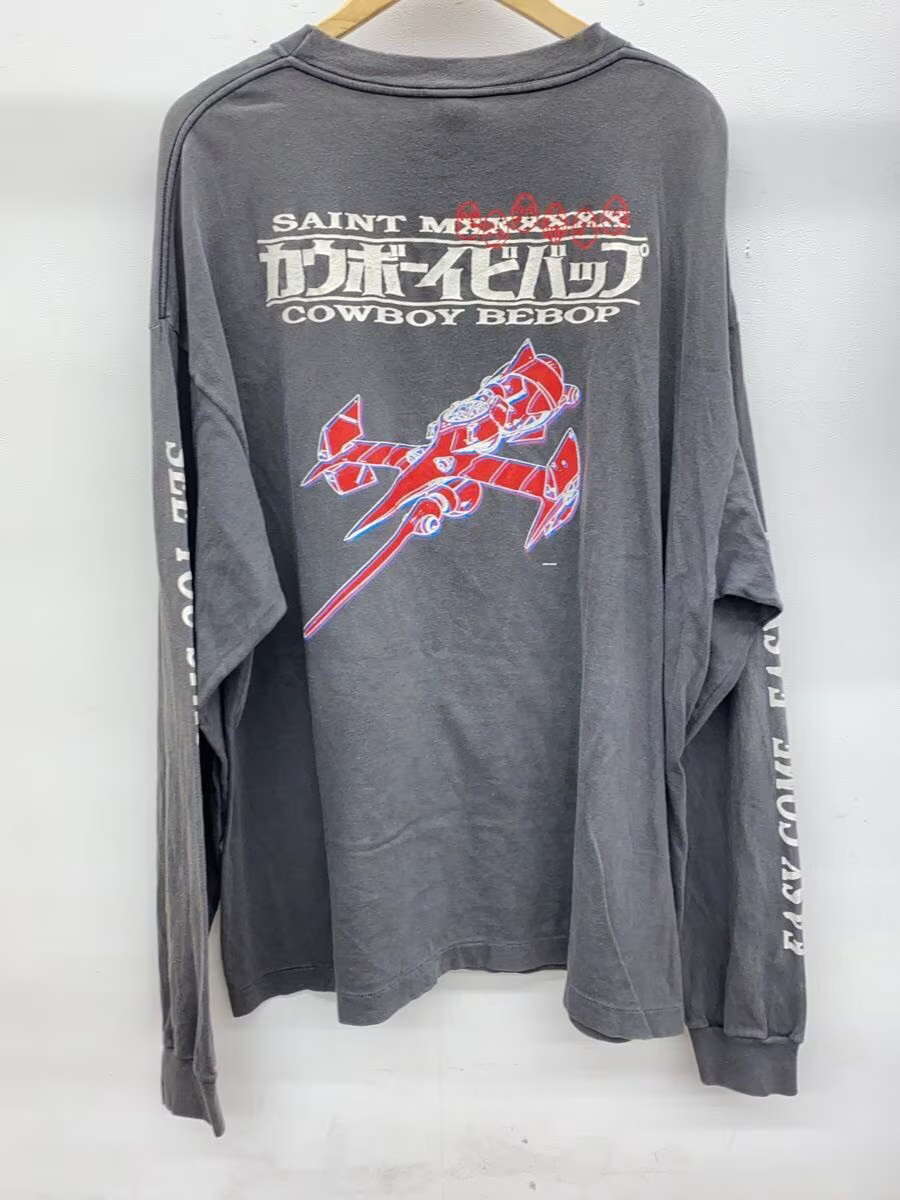 SAINT MICHAEL CB LS TEE/EASY COME/XXL/GRY/SM HR8 0000 C06/Cowboy Bebop image 2
