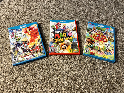 Nintendo Wii U Games - You Choose/Shipping Discount - CIB