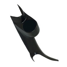 Glowshift Black Single Pillar Gauge Pod Fits 00-06 Chevy Silverado Hd 60mm