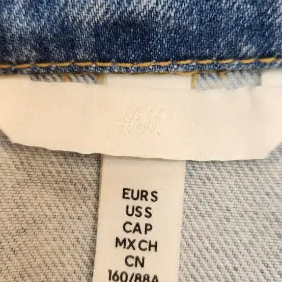 H&M Light Blue Denim Long Dress, Size 55 thumbnail 4