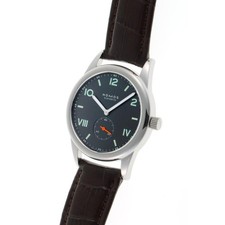 NOMOS CLUB 38 Campus Night CL1A1BL138CP Manual Cal.α Gray Dial Mens Watch 3