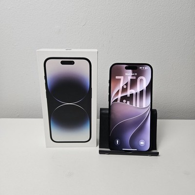 Apple iPhone 14 Pro 256GB Fully Unlocked With Box And Charging Cord