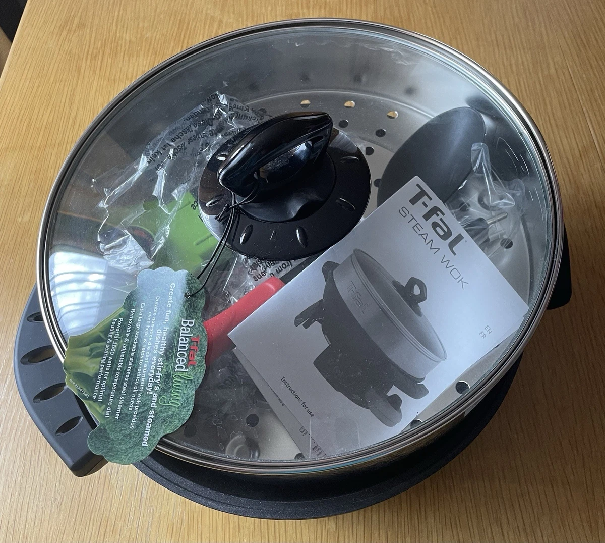 Tefal Eternal Mesh E49704 - Padella per cottura a induzione, in acciaio inox con rivestimento in rete antigraffio, adatta a tutti i piani cottura