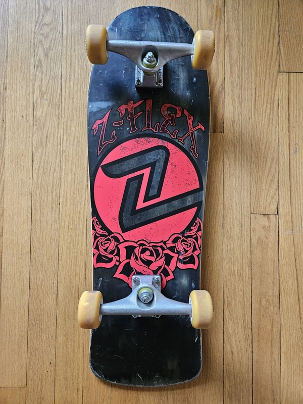 vintage Z-FLEX COMPLETE SKATEBOARD - trucks old school dogtown venice suicidal