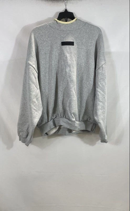 Essentials Fear of God Men's Heather Gray Mock Neck Hoodie Sweatshirt Sz M
Opens in a new window or