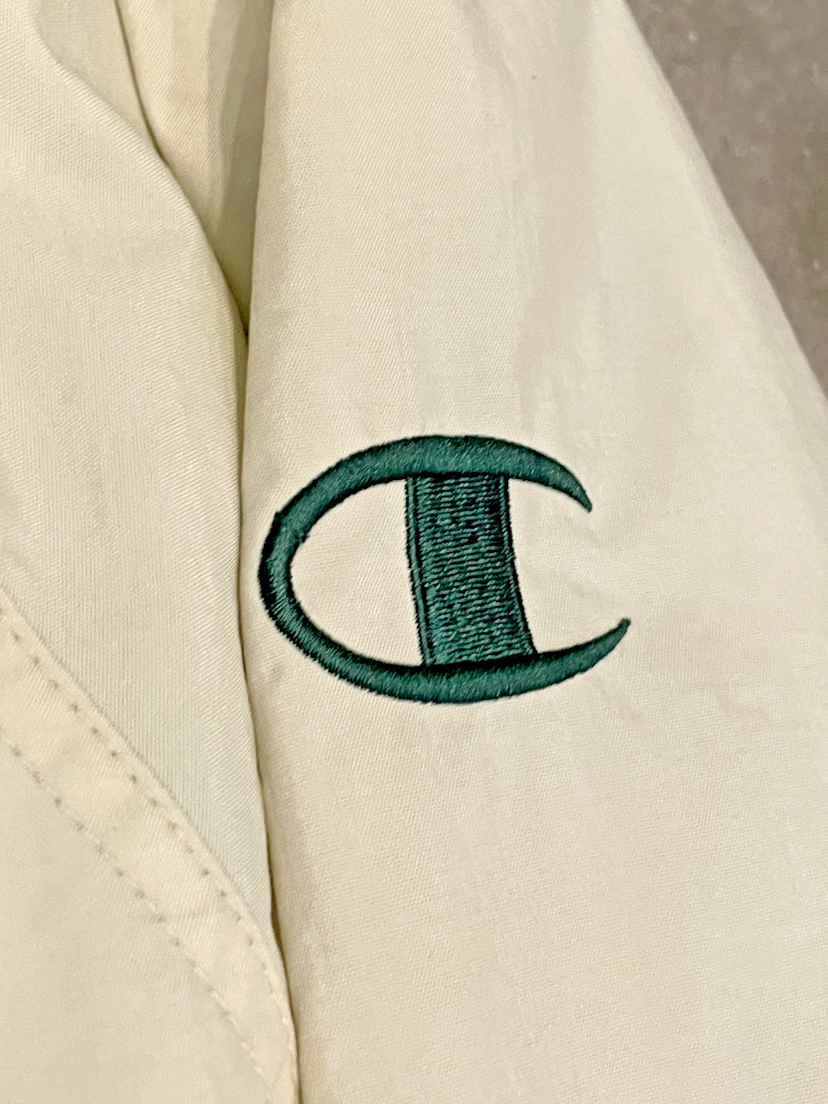 Champion Green Bay Packers Bomber Jacket Mens XL Vintage Boxy Fleece Lined NFL thumbnail 5