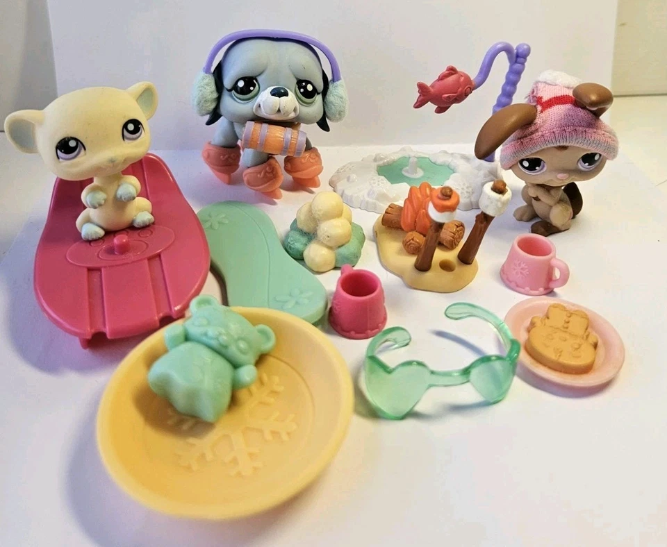 LPS Littlest Pet Shop #1087 #1088 #1089 calendrier de l'avent Petshop Hasbro - Photo 2/3