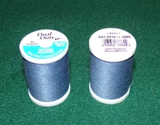 Dual Duty All Purpose Polyester Thread, 250 yards, Firmament Blue (4080)