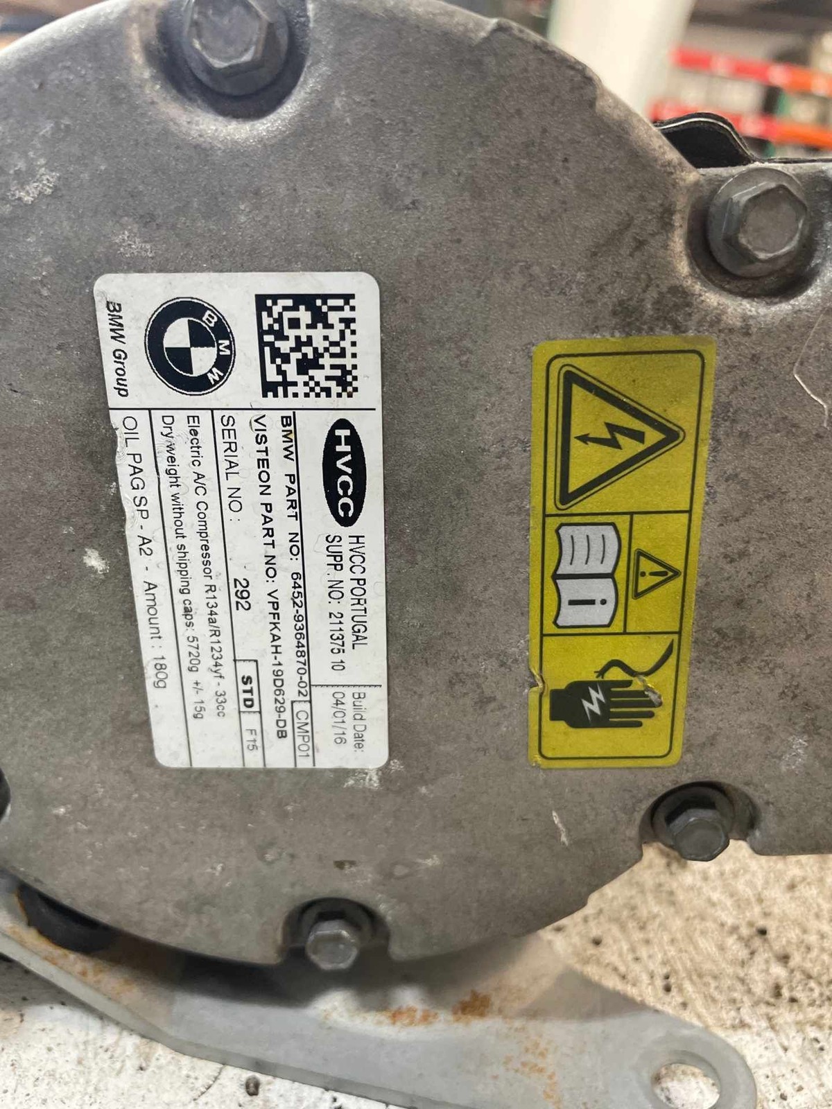 BMW i8 2014-2020 Air conditioning unit