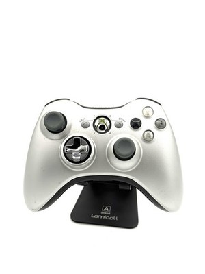 Microsoft Xbox 360 Silver Special Edition Wireless Controller Transforming D-Pad