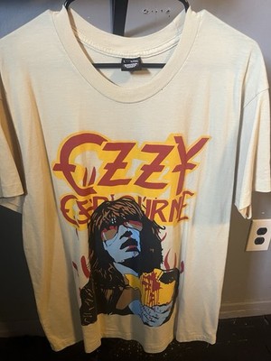 Ozzy Osbourne Tour Shirt black sabbath type o negative faith no more soundgarden