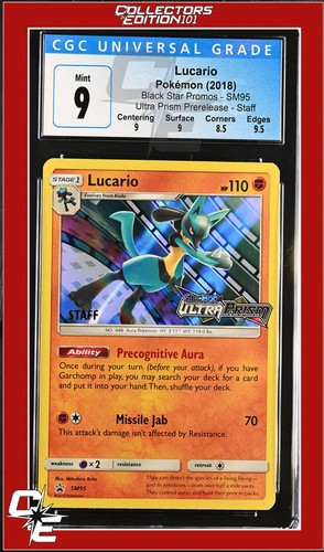 Lucario graded CGC 9 for sale on eBay