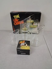 Vintage The Un-Candle Floating Candle Set of 3 by Corning Pyrex #148 w/ Wicks