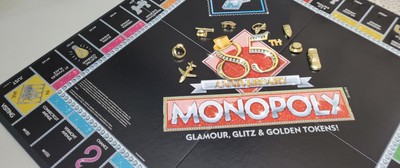 Monopoly. 85th Anniversary Edition. Complete. Golden Tokens.