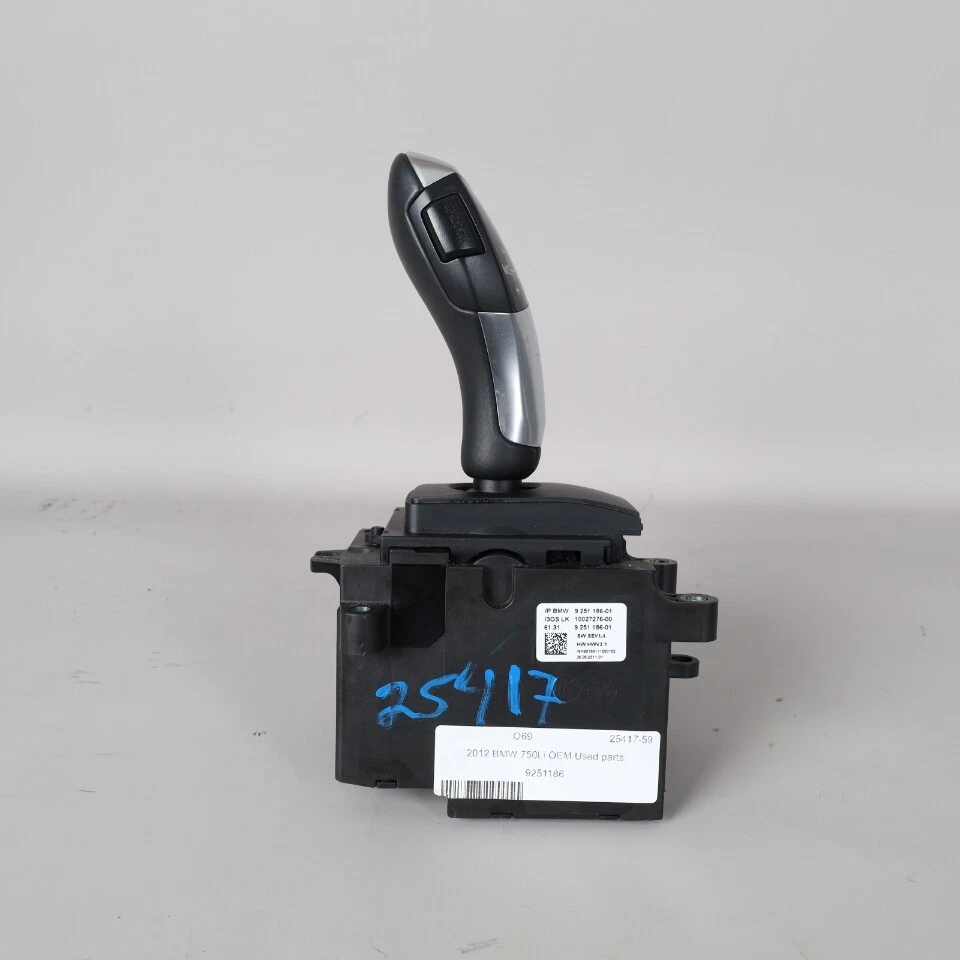 Selector de palanca de cambios automático BMW 528i 535i 550i X3 2011-2012 61319251186 OEM usado Foto 4 de 4