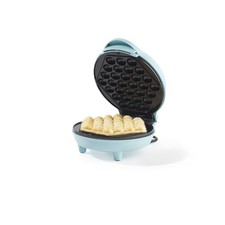 Giles & Posner Bubble Waffle Maker – 18cm, PFAS-Free, 600W, Sorbet Blue