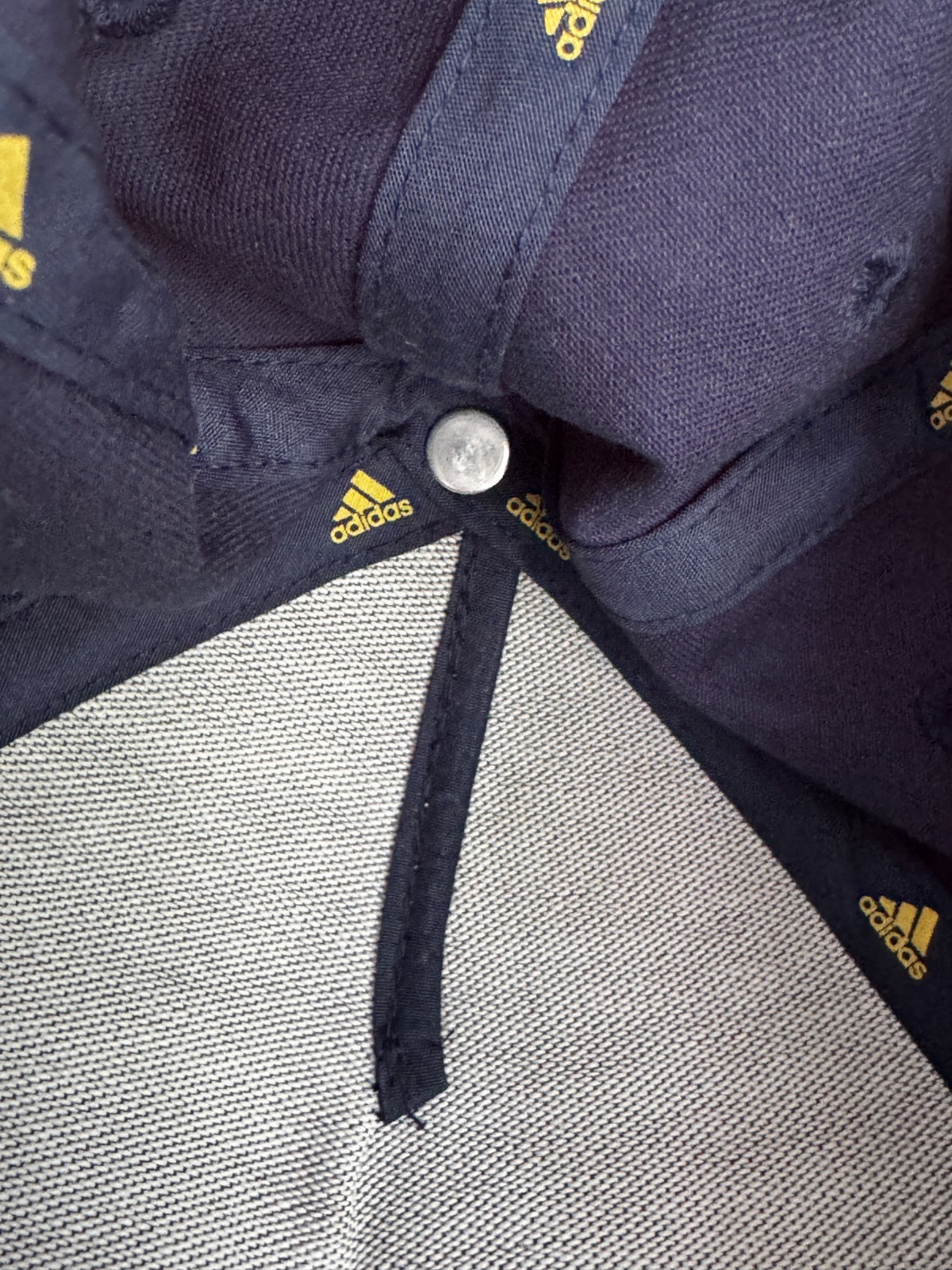 Official Adidas x Real Madrid C.F. Navy Blue "RMCF" Baseball Cap (2019 Season) image 10