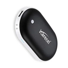  Rechargeable Hand Warmers, Electric Hand Warmer 5200mAh Powerbank Black