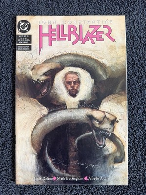 HELLBLAZER #22 (DC, 1989) John Constantine ~ Fear Machine Pt IX ~ VF/NM (9.0)